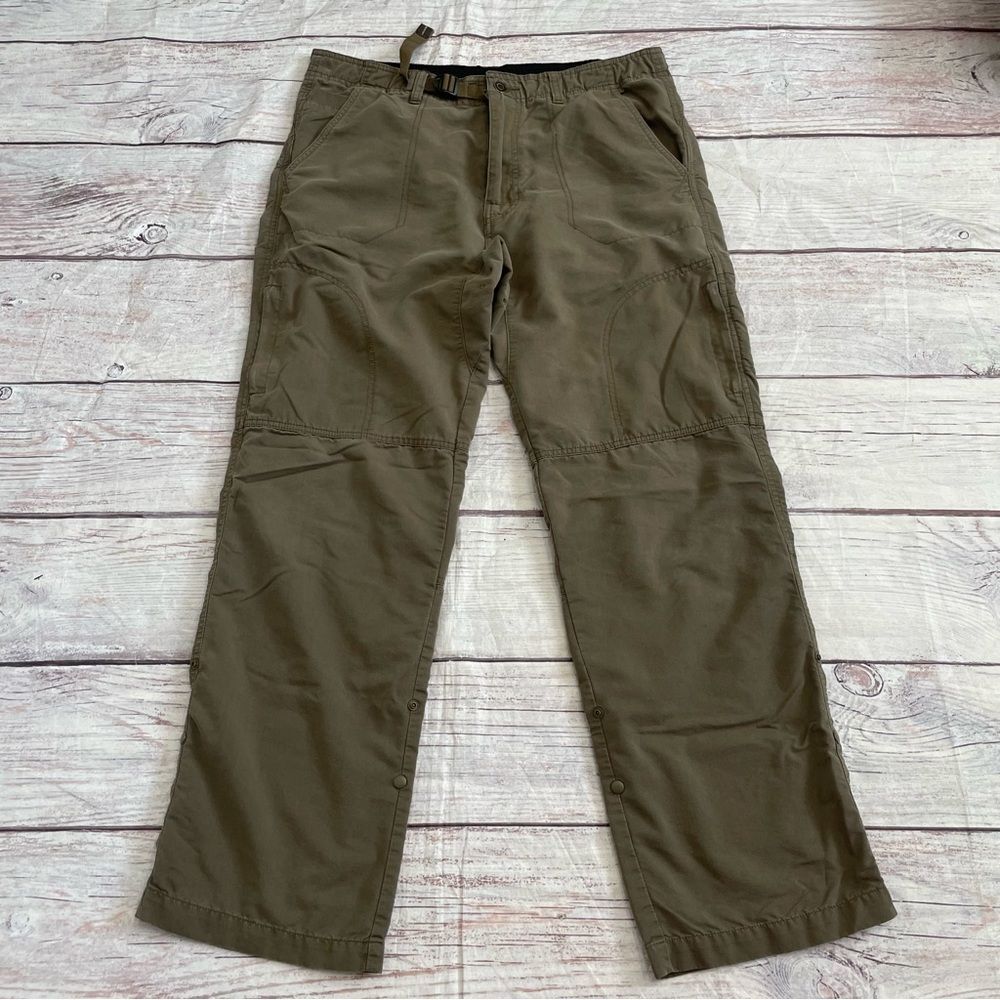 Prana Men's Cargo Pants - Khaki Green